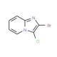 2-Bromo-3-chloroimidazo[1,2-a]pyridine (CAS 1159511-19-9) - chemical structure image