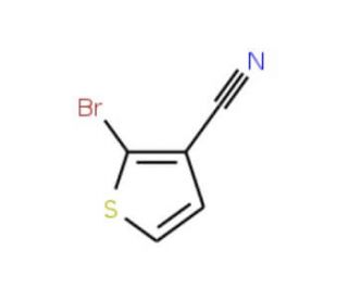 2-Bromo-3-cyanothiophene (CAS 56182-43-5) - chemical structure image