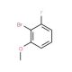 2-Bromo-3-fluoroanisole (CAS 446-59-3) - chemical structure image