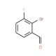2-Bromo-3-fluorobenzaldehyde (CAS 891180-59-9) - chemical structure image