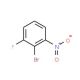 2-Bromo-3-fluoronitrobenzene (CAS 59255-94-6) - chemical structure image
