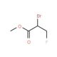 2-Bromo-3-fluoropropionic acid methyl ester - chemical structure image
