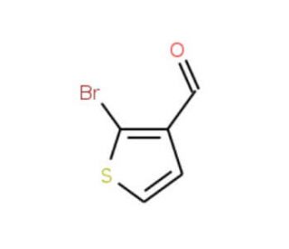 2-Bromo-3-formylthiophene (CAS 1860-99-7) - chemical structure image