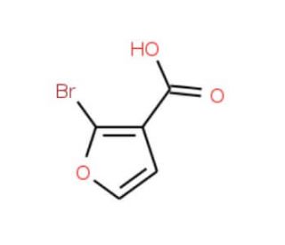 2-Bromo-3-furoic acid (CAS 197846-05-2) - chemical structure image