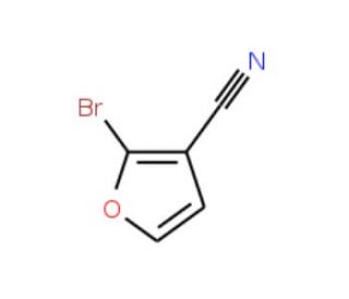 2-Bromo-3-furonitrile (CAS 921939-06-2) - chemical structure image