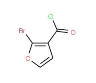 2-Bromo-3-furoyl chloride (CAS 915707-69-6) - chemical structure image