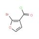 2-Bromo-3-furoyl chloride (CAS 915707-69-6) - chemical structure image
