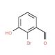 2-Bromo-3-hydroxybenzaldehyde (CAS 196081-71-7) - chemical structure image
