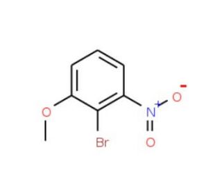 2-Bromo-3-methoxynitrobenzene (CAS 67853-37-6) - chemical structure image