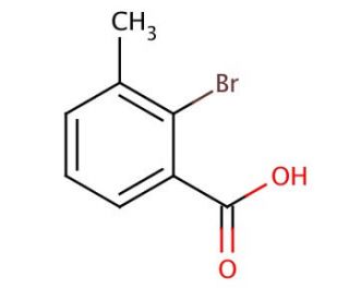 2-Bromo-3-methylbenzoic acid (CAS 53663-39-1) - chemical structure image