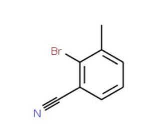 2-Bromo-3-methylbenzonitrile (CAS 263159-64-4) - chemical structure image