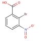 2-Bromo-3-nitrobenzoic acid (CAS 573-54-6) - chemical structure image