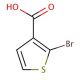 2-Bromo-3-thiophenecarboxylic acid (CAS 24287-95-4) - chemical structure image