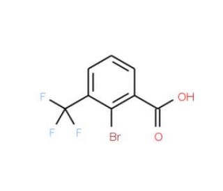 2-Bromo-3-(trifluoromethyl)benzoic acid - chemical structure image