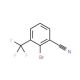 2-Bromo-3-(trifluoromethyl)benzonitrile (CAS 914637-07-3) - chemical structure image