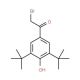 2-Bromo-3′,5′-di-tert-butyl-4′-hydroxyacetophenone (CAS 14386-64-2) - chemical structure image