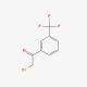 2-Bromo-3′-(trifluoromethyl)acetophenone (CAS 2003-10-3) - chemical structure image