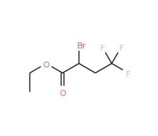 2-Bromo-4,4,4-trifluorobutyric acid ethyl ester (CAS 367-33-9) - chemical structure image
