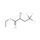 2-Bromo-4,4,4-trifluorobutyric acid ethyl ester (CAS 367-33-9) - chemical structure image