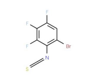 2-Bromo-4,5,6-trifluorophenyl isothiocyanate - chemical structure image