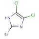 2-Bromo-4,5-dichloroimidazole (CAS 16076-27-0) - chemical structure image