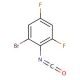 2-Bromo-4,6-difluorophenyl isocyanate (CAS 190774-48-2) - chemical structure image