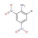 2-Bromo-4,6-dinitroaniline (CAS 1817-73-8) - chemical structure image