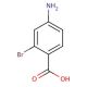 2-Bromo-4-aminobenzoic Acid (CAS 2486-52-4) - chemical structure image