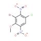 2-bromo-4-chloro-3,6-dinitrophenyl methyl ether - chemical structure image