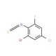 2-Bromo-4-chloro-6-fluorophenyl isothiocyanate - chemical structure image