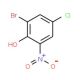 2-bromo-4-chloro-6-nitrophenol - chemical structure image
