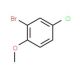 2-Bromo-4-chloroanisole (CAS 60633-25-2) - chemical structure image