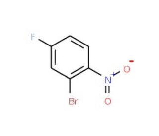 2-Bromo-4-fluoronitrobenzene (CAS 700-36-7) - chemical structure image