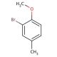 2-Bromo-4-methylanisole (CAS 22002-45-5) - chemical structure image