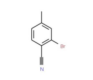 2-Bromo-4-methylbenzonitrile (CAS 42872-73-1) - chemical structure image