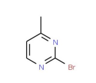 2-Bromo-4-methylpyrimidine (CAS 130645-48-6) - chemical structure image