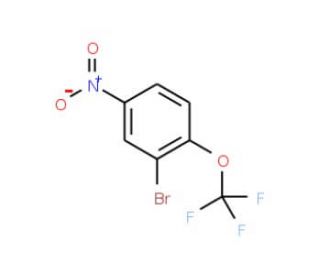 2-Bromo-4-nitro-1-(trifluoromethoxy)benzene (CAS 200958-40-3) - chemical structure image