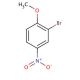 2-Bromo-4-nitroanisole (CAS 5197-28-4) - chemical structure image