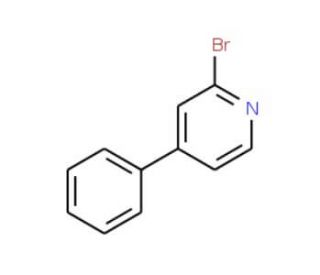 2-Bromo-4-phenylpyridine (CAS 54151-74-5) - chemical structure image