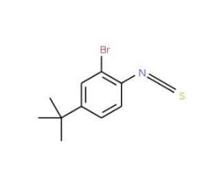 2-Bromo-4-tert-butylphenyl isothiocyanate - chemical structure image
