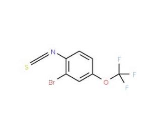 2-Bromo-4-(trifluoromethoxy)isothiocyanate (CAS 948294-38-0) - chemical structure image