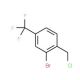 2-Bromo-4-(trifluoromethyl)benzyl chloride (CAS 480438-96-8) - chemical structure image