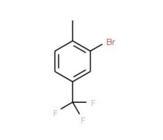 2-Bromo-4-(trifluoromethyl)toluene (CAS 66417-30-9) - chemical structure image