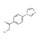 2-Bromo-4′-(imidazol-1-yl)acetophenone (CAS 110668-69-4) - chemical structure image