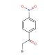 2-Bromo-4′-nitroacetophenone (CAS 99-81-0) - chemical structure image