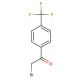 2-Bromo-4′-(trifluoromethyl)acetophenone (CAS 383-53-9) - chemical structure image
