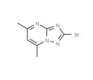 2-bromo-5,7-dimethyl[1,2,4]triazolo[1,5-a]pyrimidine - chemical structure image