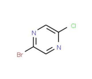 2-Bromo-5-chloropyrazine (CAS 912773-21-8) - chemical structure image