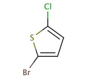 2-Bromo-5-chlorothiophene (CAS 2873-18-9) - chemical structure image