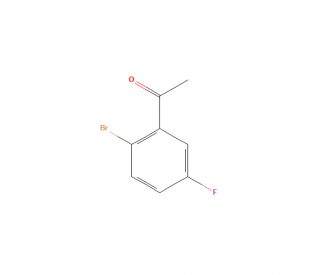 2&prime;-Bromo-5&prime;-fluoroacetophenone (CAS 1006-33-3) - chemical structure image
